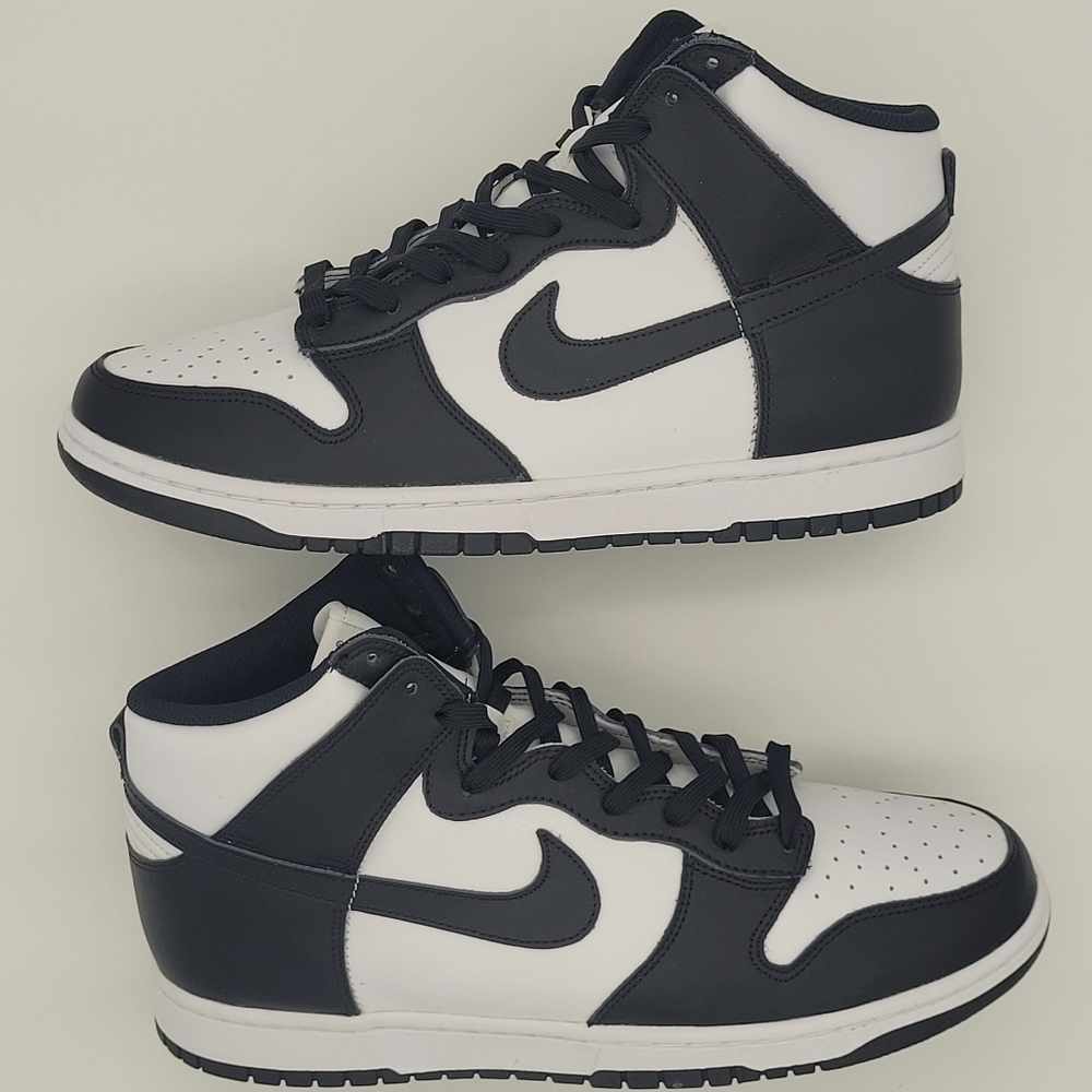 Nike Dunk High Retro Panda Black White DD1399-105 Men’s Size 11.5 - NEW - Picture 3 of 10